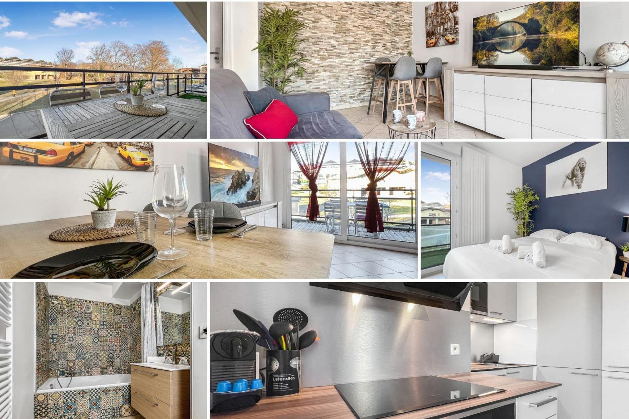 Apartment Homey Precioso - Terrasse Privee - Wifi Et Netflix